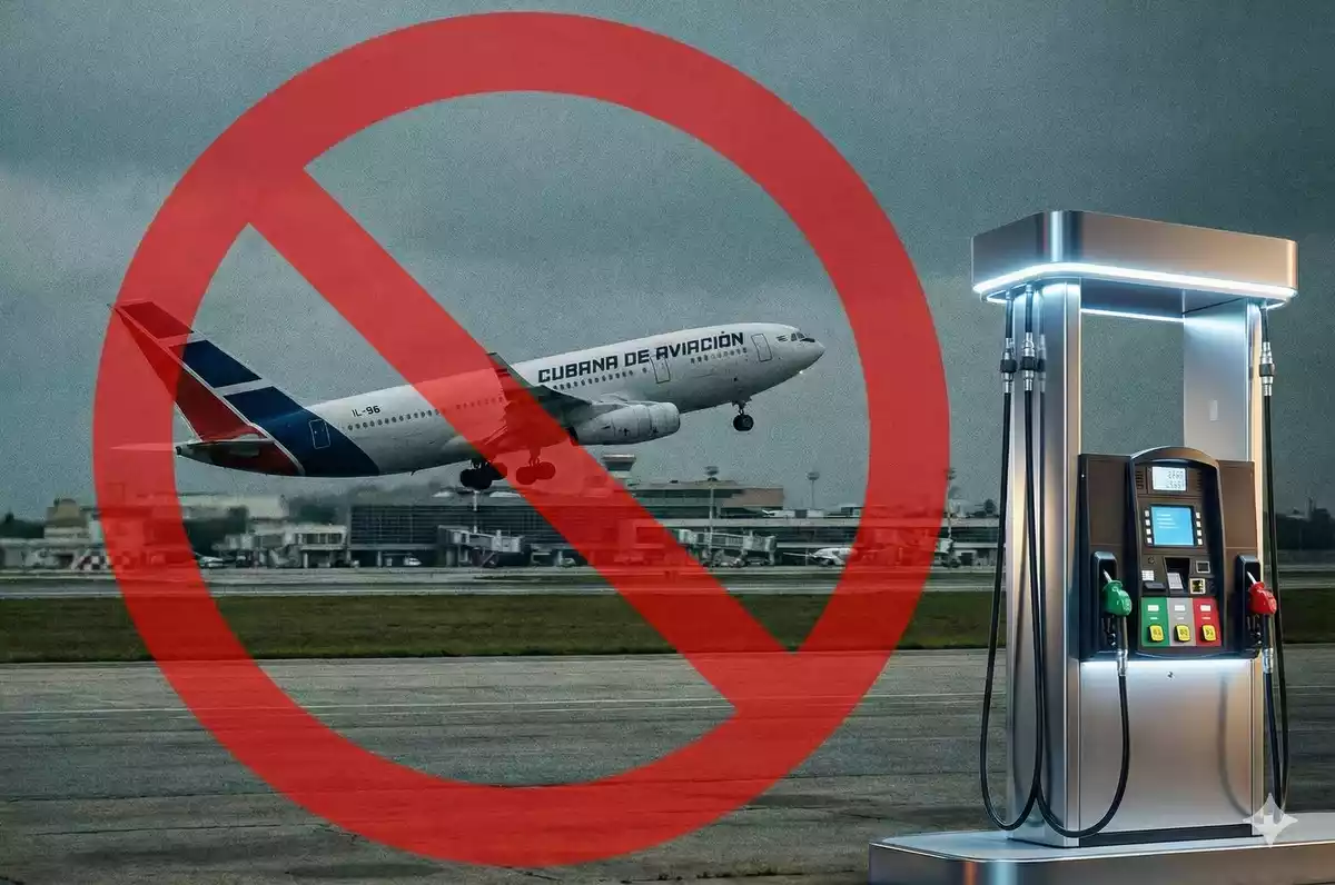 Cuba avisa que se queda sin combustible de aviaci&oacute;n
