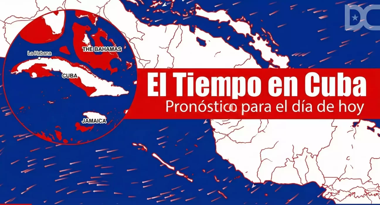 El tiempo en Cuba hoy