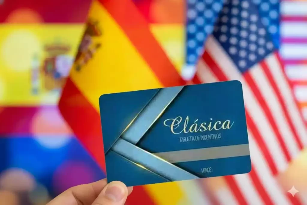 Tarjeta Clásica desde España en 2026