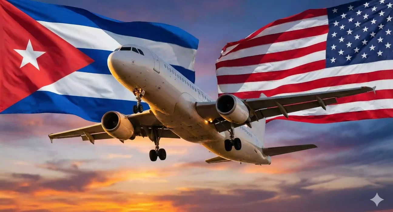 Vuelos entre Estados Unidos y Cuba