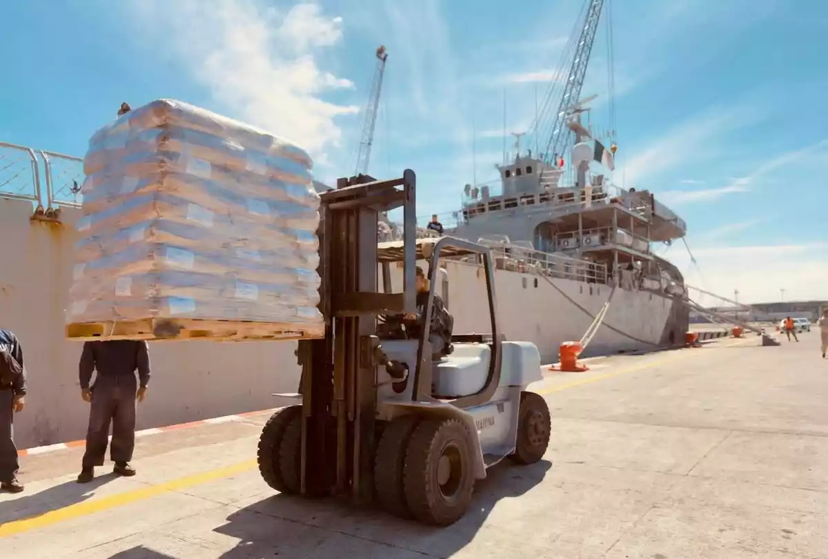 ayuda humanitaria de M&eacute;xico a Cuba distribuci&oacute;n